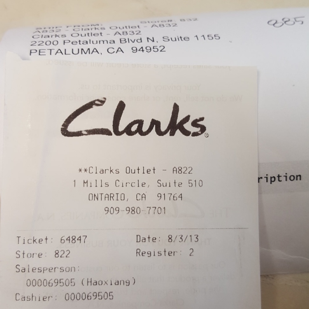 CLARKS SLIPPER